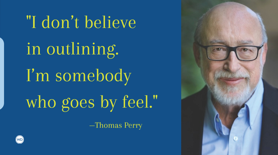 A Conversation With Thomas Perry on Suspense and Leaving What Matters (Killer Writers) by Clay Stafford