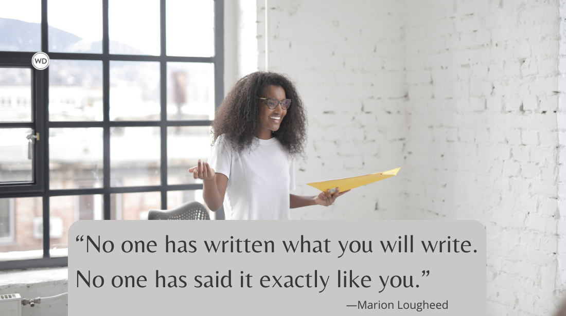 Keep Writing Despite the Naysayers, by Marion Lougheed